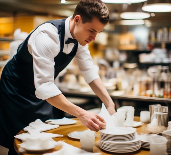 餐厅服务员如何高效收台？掌握这5个技巧，让收台效率提升不止一倍