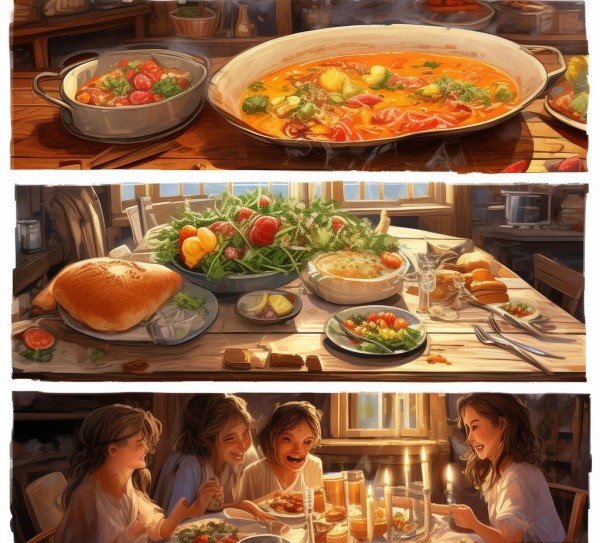 我的好食光，用绘图记录一日三餐的温暖与美好