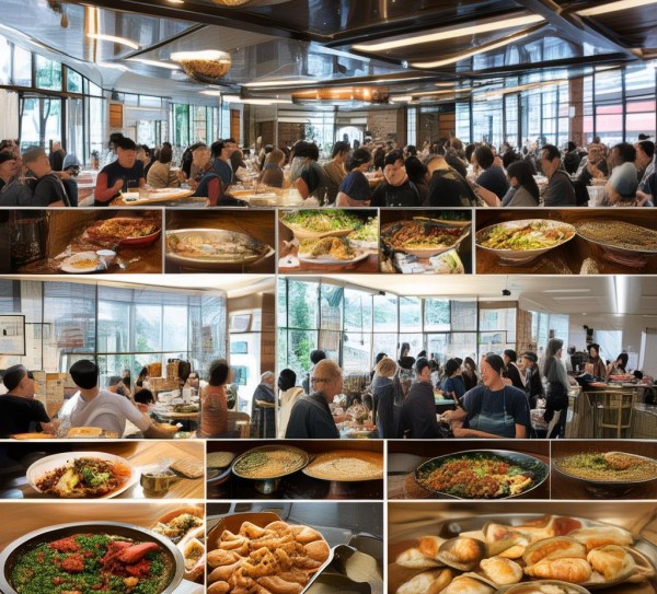 嵩山大食堂，传统风味与现代便捷的融合，满足游客与本地人的味蕾需求