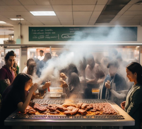 学校食堂开烧烤店？利弊权衡，满足需求与校园管理的双重考题
