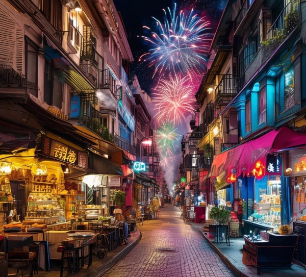 街角烟火，味蕾的旅行，一条街的餐食餐饮店集锦